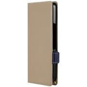 LN-24SQ2BLP2BG [AQUOS wish4用 薄型・軽量PUレザー手帳ケース Twoal W ベージュ]