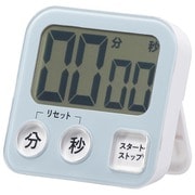 大画面タイマー大音量80dB 吸盤付 ブルー COK-T131-A