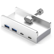 USB3.2 Gen1対応 USB-A/TYPE-Cポート搭載クランプ 固定式 ハブ FUSBCH3422