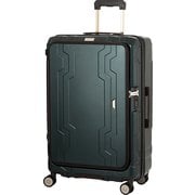 BLUE WHALE（ブルーホエール） スーツケース ファスナータイプ 拡張タイプ 旅行日数目安：5～7泊 65L/拡張時81L 静音クッション付きダブルキャスター グリーン 5525-58-GR