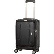 BLUE WHALE（ブルーホエール） スーツケース ファスナータイプ 拡張タイプ 旅行日数目安：7泊～ 88L/拡張時108L 静音クッション付きダブルキャスター ブラック 5525-69BK