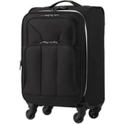 LEGEND WALKER（レジェンドウォーカー） ソフトケース ファスナータイプ 拡張タイプ 旅行日数目安：1～2泊 29L/拡張時36L 機内持込可能サイズ TSAロック搭載 ブラック Sサイズ 4051-46-BK