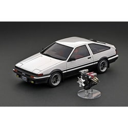 1/18 TOYOTA Sprinter TRUENO 3dr GT APEX AE86(ホワイト×ブラック) with Engine 40th Anniversary Web限定モデル [IG2789]