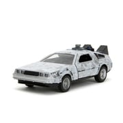 JADA34785 HOLLYWOOD RIDESシリーズ 1/32 バック・トゥ・ザ・フューチャーI タイムマシーン デロリアン（凍結仕様） [ダイキャストミニカー]