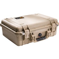1500 プロテクターケース フォームなし デザートタン 19L 47×35.7×17.6cm 正規品 ハードケース 1500-001-190