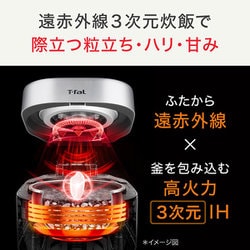 ヨドバシ.com - ティファール T-fal 遠赤外線高火力3DIH炊飯器