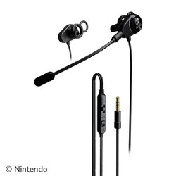 Nintendo Switch デュアルダクト ゲーミングイヤホン ブラック