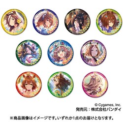 ウマ娘 CANバッジ CANバッジ ウマ娘 プリティーダービーVol.5 B BOX 1箱10個入り