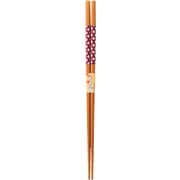 取箸 ひねり梅 レッド 27.5cm 26136