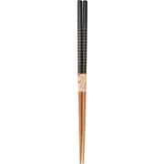 取箸 糸巻き ブラック 27.5cm 26139