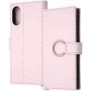 IN-RXP10M6TBC10/P [Xperia 10 VI用 耐衝撃 手帳型レザーケース KAKU Ring/ピンク]