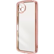 RT-AQL2TC13/PGM [AQUOS wish4用 Like standard 耐衝撃 精密設計 TPUソフトケース METAMORU/ピンクゴールド]