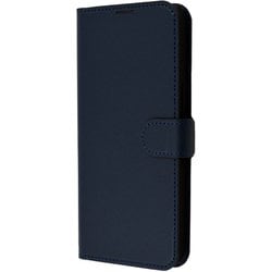 RT-AQL2ELC1/DN [AQUOS wish4用 Like standard 耐衝撃 手帳型レザーケース シンプル マグネット/ダークネイビー]