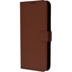 RT-AQL2ELC1/DK [AQUOS wish4用 Like standard 耐衝撃 手帳型レザーケース シンプル マグネット/ブラウン]
