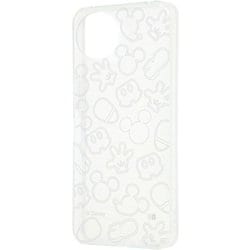 RT-DAQL2A/MKM [AQUOS wish4用 ディズニー/Like standard TPUソフトケース キラキラ/ミッキーマウス]