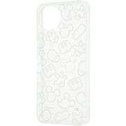 RT-DAQL2A/MKM [AQUOS wish4用 ディズニー/Like standard TPUソフトケース キラキラ/ミッキーマウス]