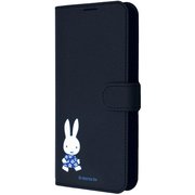 IJ-BAQL2ELC1DN/MF69 [AQUOS wish4用 ミッフィー/手帳型レザーケース シンプル マグネット/ミッフィー_てくてく]
