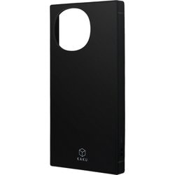 INQ-AQFS2K3TB/B [AQUOS R9用 耐衝撃 ハイブリッドケース KAKU/ブラック]