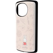 IN-BAQFS2AC4/MF49 [AQUOS R9用 ミッフィー/超！ 保護ケース MiA/フラワー]