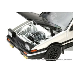 HJ64 ダイキャストモデル ホワイトミニカー AE86 1/64ダイキャストシリーズ“HJ64”から トヨタ スプリンタートレノ