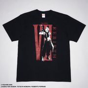 ファイナルファンタジーVII リバース Tシャツ クラウド・ストライフ（ブラック×レッド） [キャラクターグッズ]
