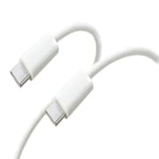 ヨドバシカメラオリジナル やわらかくてからまりにくい USB Type-C to USB Type-Cケーブル 60W 20V/3A USB2.0 1.0m YDC-CDSKM3C100W