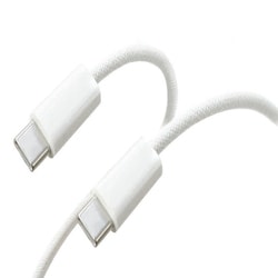 ヨドバシカメラオリジナル やわらかくてからまりにくい USB Type-C to USB Type-Cケーブル 60W 20V/3A USB2.0 1.5m YDC-CDSKM3C150W