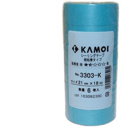 シーリング用マスキングテープ No.3303-K 21mm×18m 6巻入 #173084