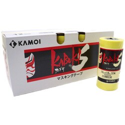 車両塗装用マスキングテープ カブキS 12mm×18m 100巻入 #165942