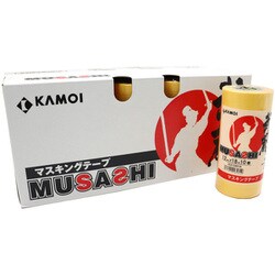 車両塗装用マスキングテープ 武蔵 12mm×18m 100巻入 #165966