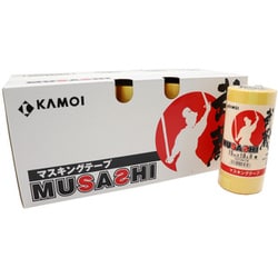 車両塗装用マスキングテープ 武蔵 15mm×18m 80巻入 #162866