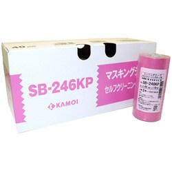 セルフクリーニングボード用マスキングテープ No.SB246KP 40mm×18m 30巻入 #267417