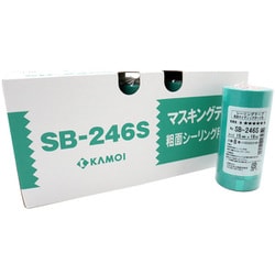 粗面サイディングボード用マスキングテープ No.SB246S 15mm×18m 80巻入 #165669