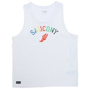グラフィックシグレット GRAPHIC SINGLET SAM800376-COM5 SAUCONY IVY PREP Sサイズ [ランニングウェア シャツ メンズ]