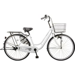 楽天市場】シティサイクル 26インチ 自転車 高炭素鋼フレーム