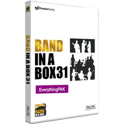 Band-in-a-Box 31 for Mac EverythingPAK [Macソフト]