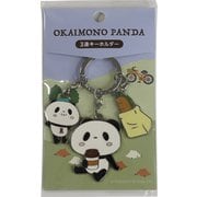 楽天 お買いものパンダ 三連キーホルダー [キャラクターグッズ]
