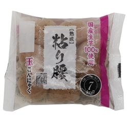 常吉商店 国内産生芋100％使用 粘り腰生芋玉こんにゃく 100g
