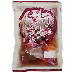 常吉商店 群馬県産生芋100％使用 ピり辛味付ちぎり蒟蒻 10個 [期限切迫商品（賞味期限：2025年9月2日）]