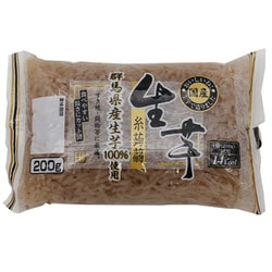 常吉商店 群馬県産生芋100％使用 生芋糸こんにゃく 200g