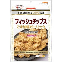 マルエス フィッシュチップスごま油塩ガーリック 80g