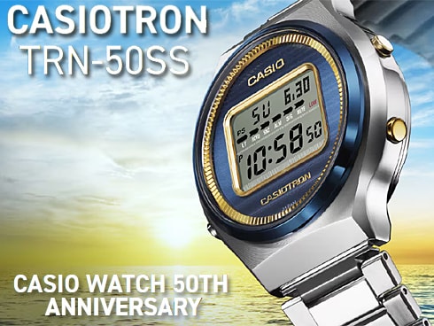 CASIO カシオトロン TRN-02 復刻版　リペア用ベルト付き TRN-50SS-2AJR | CASIO