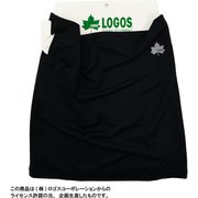 ストレッチUV紳士ネック LOGOS 9710クロ
