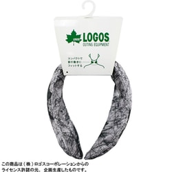 LOGOS UVクールワックル クロスハッチング柄 フリーサイズ 9863クロ