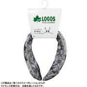 LOGOS UVクールワックル クロスハッチング柄 フリーサイズ 9863クロ
