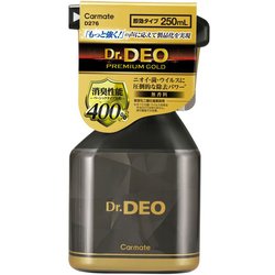 消臭剤 車用 ドクターデオ プレミアムゴールド スプレータイプ 無香 250ml D276
