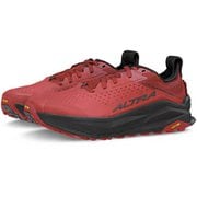 オリンパス 6 メンズ トレイルランニングシューズ レッド US9(27cm) 35117
