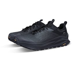 ALTRA／ブラック メッシュアッパー スポーツシューズ アルトラ トレイルランニングシューズ メンズ オリンパス 6