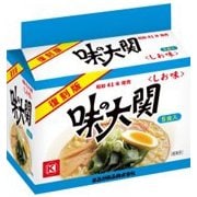 まるか 味の大関しお味 5食パック復刻版 [袋麺]
