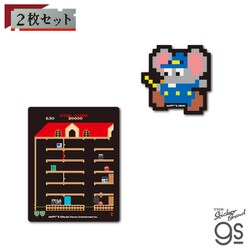 BNE-005 ナムコ レジェンダリーシリーズ ステッカー 2枚セット マッピー Bセット [キャラクターグッズ]